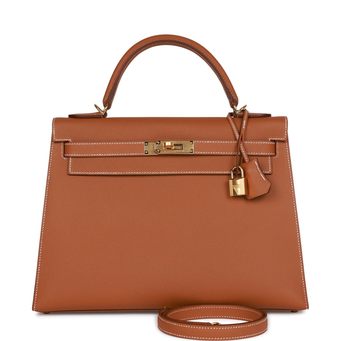 Hermès Kelly Sellier 32 Gold Epsom Gold Hardware GAKHBIUR