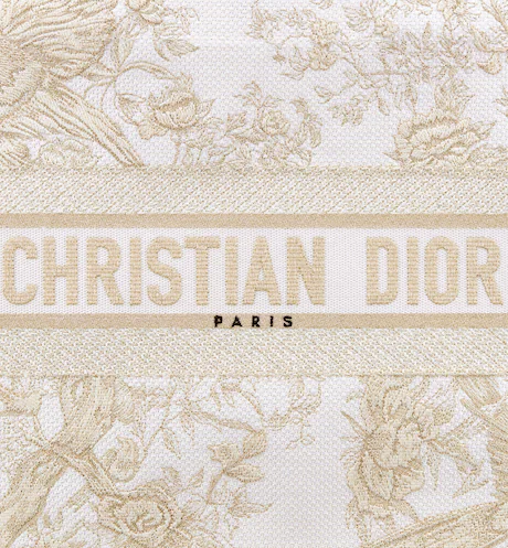 DIOR BOOK TOTE with (36 x 27.5 x 16.5 cm)