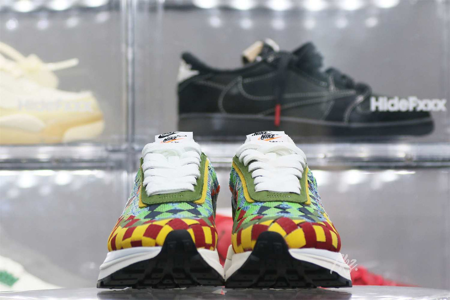 Sacai x Nike Waffe Woven Green Gusto