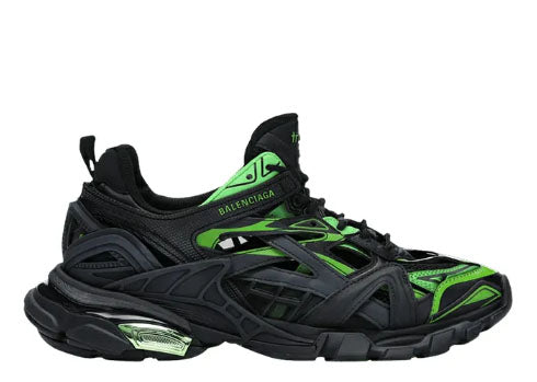 Balenciag* Track.2 Trainer Black Green