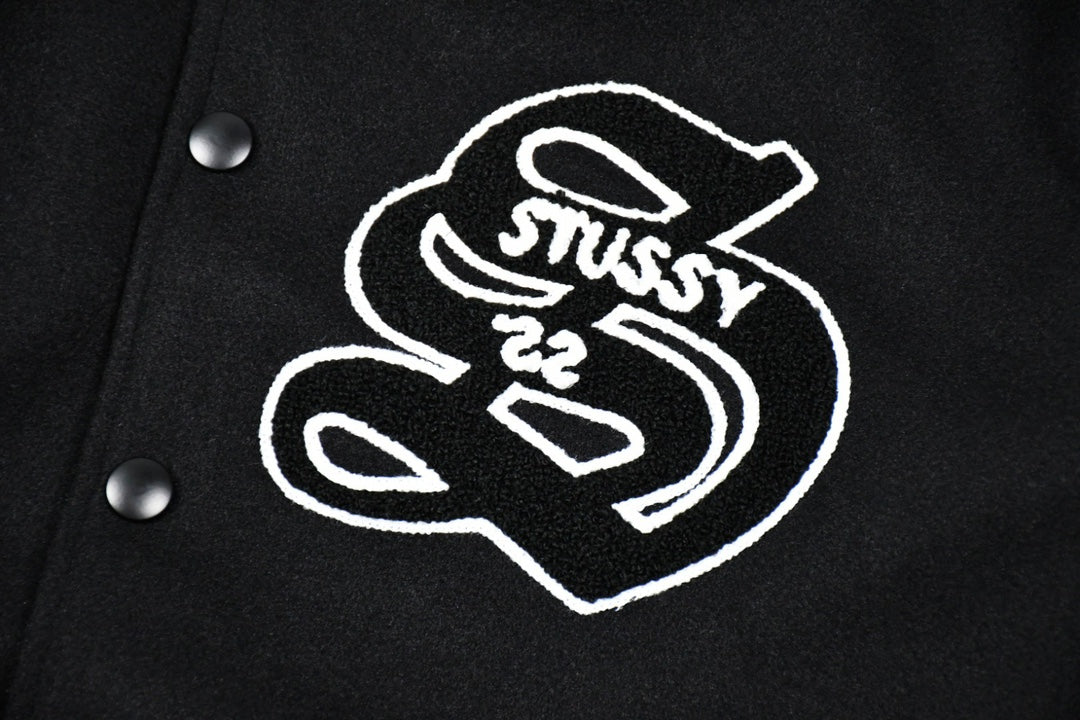 Stussy FW22 Casentino Wool Varsity Jacket