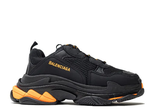 Balenciag* Triple S Sneaker Black Orange