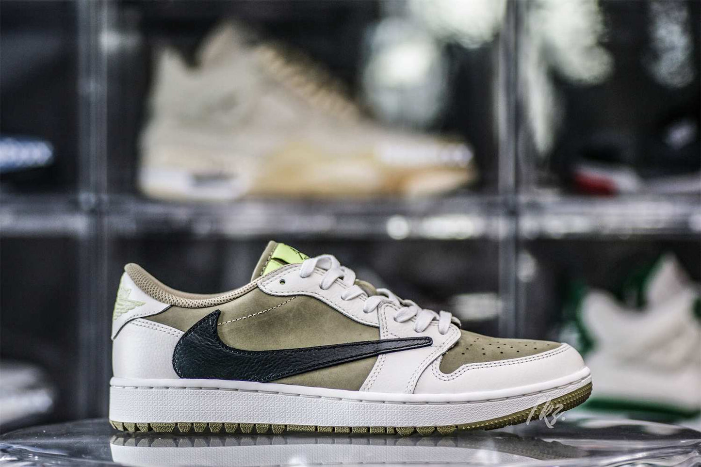 Travis Scott x Air Jordan 1 Low Golf Neutral Olive (LN5 A1)