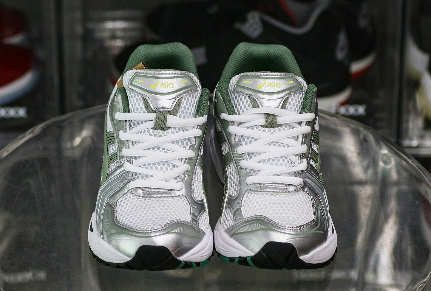 Gel Kayano 14 White Pure Silver Slate Grey Sage