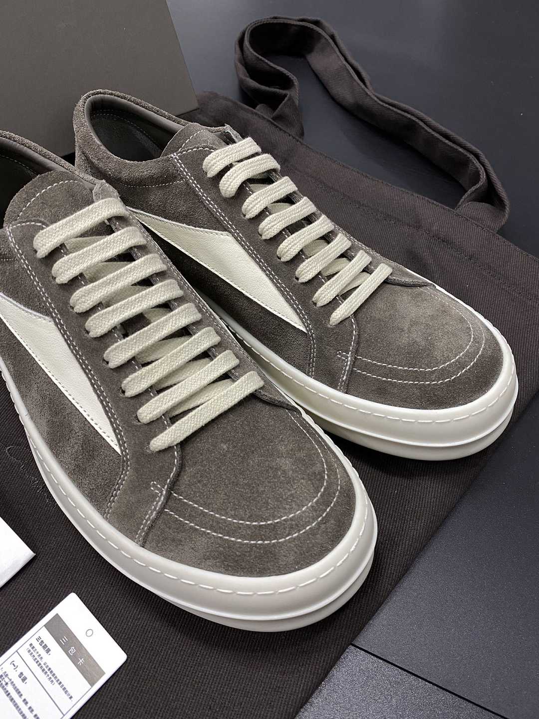 R!ck Owens Strobe Vintage Low Dark Dust