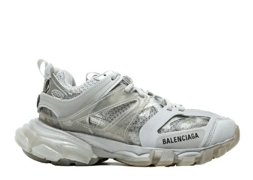 Balenciag* Track Sneaker Clear Sole 鈥?Light Grey