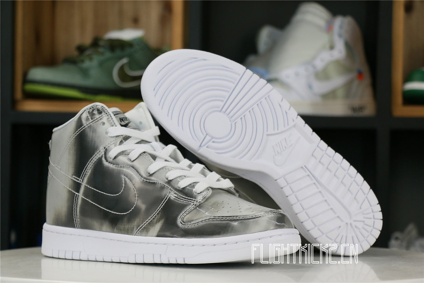 CLOT x Nike Dunk High Flux