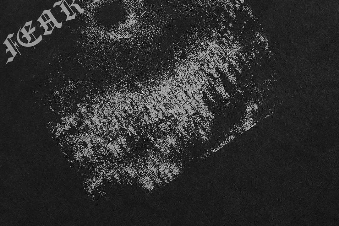 Fear Of God / Essentials style vintage washing handstand cross cross printing short sleeves