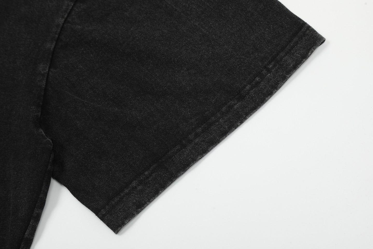 Fear Of God / Essentials style Vintage style purple cloud scene with short sleeves