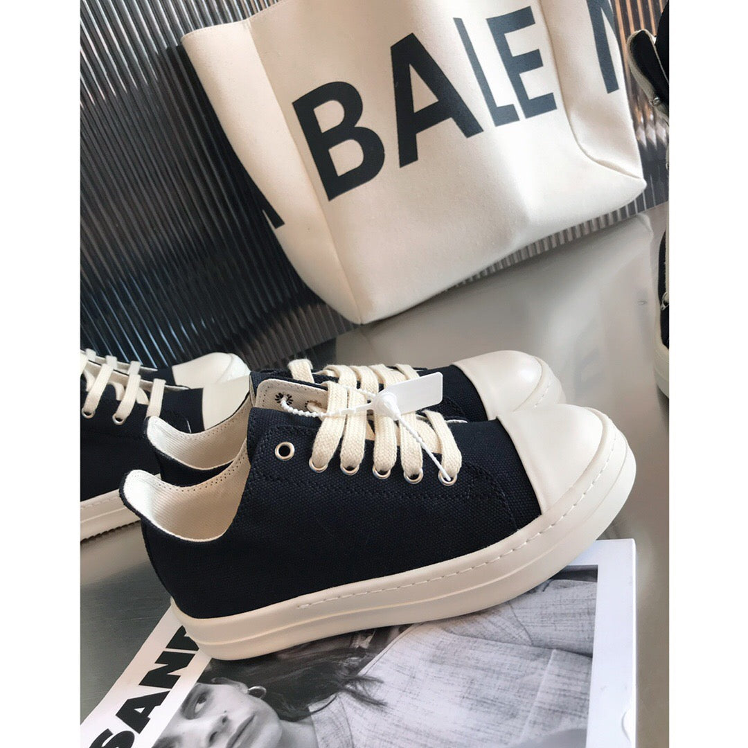 R!ck Owens DRKSHDW Black Denim Low