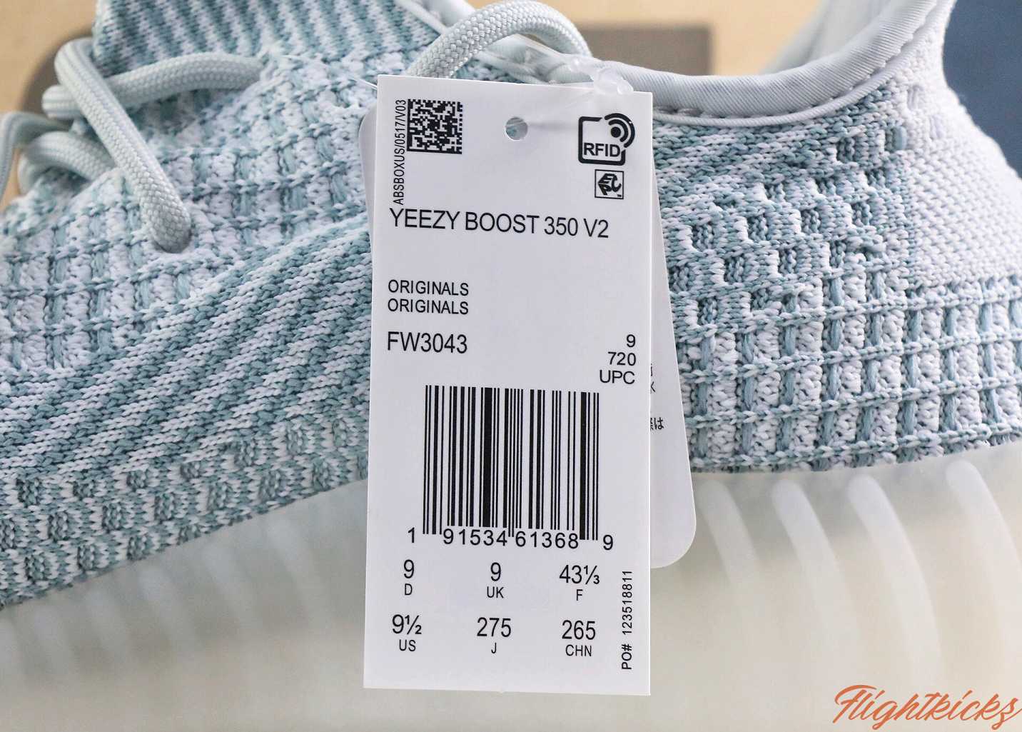 2019 Yeezy 350 V2 Cloud White None Reflective锛圠n5 A1)