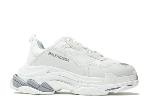 Balenciag* Wmns Triple S Sneaker White And Silver