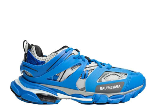Balenciag* Track Trainer Blue Grey