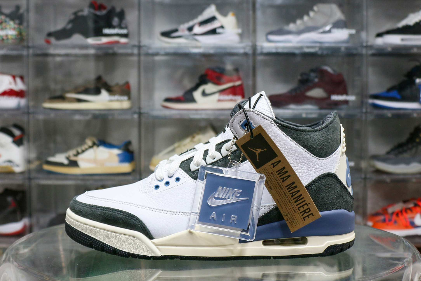 A Ma Mani茅re x Air Jordan 3 Diffused Blue (Ln5 A1)
