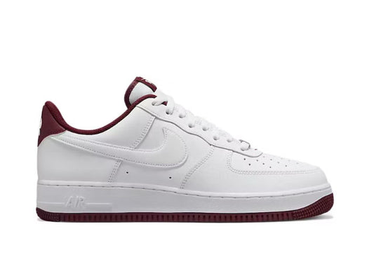 Nike Air Force 1 Low 07 White Dark Beetroot