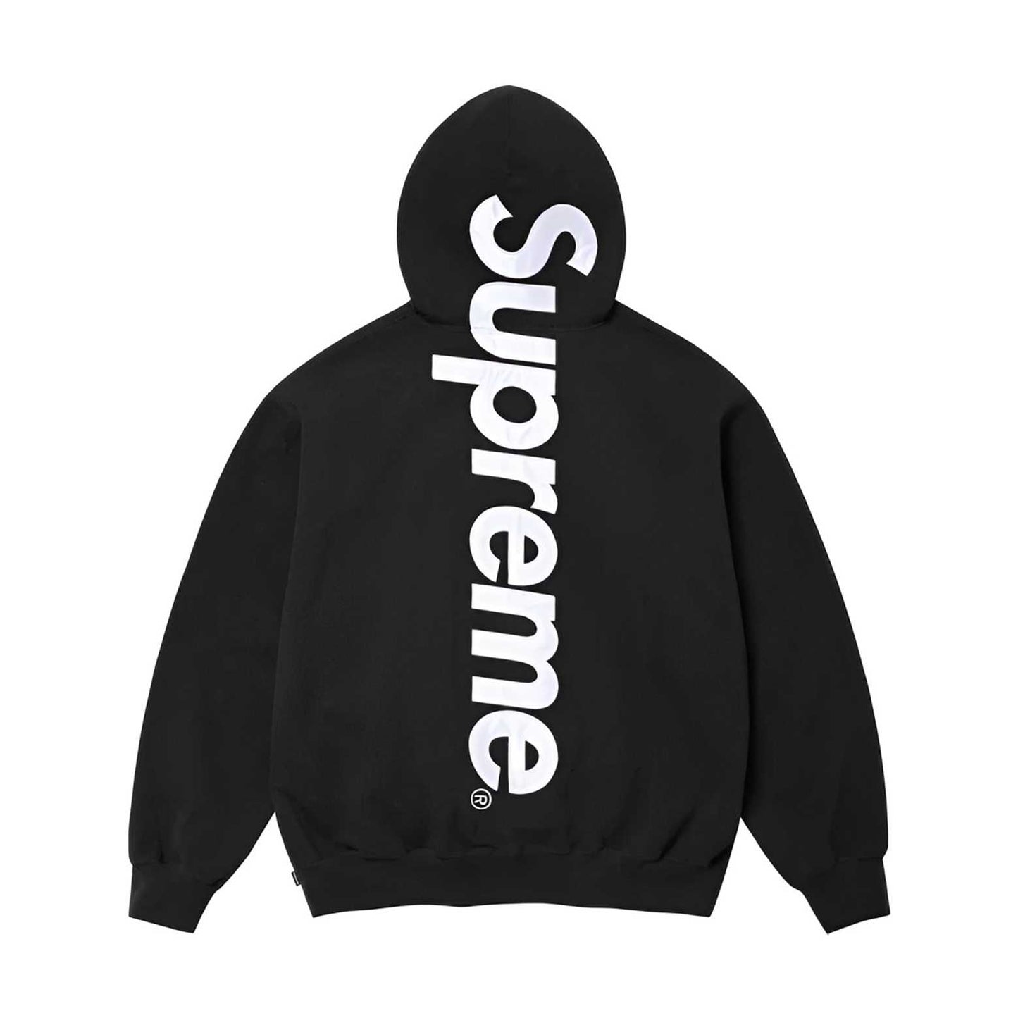 Supreme 22FW Satin Appliqué Hooded Sweatshirt