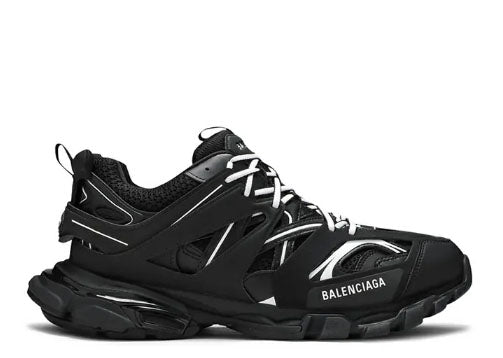 Balenciag* Track Sneaker Black White