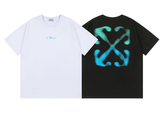 Off-White Green Blue Arrow T-Shirt