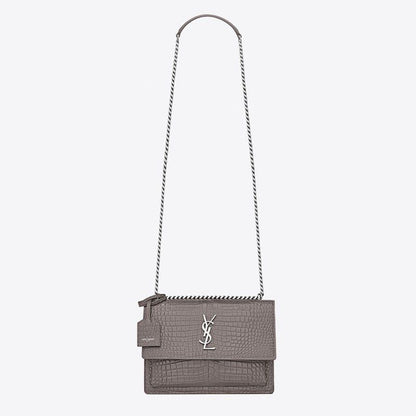 In Crocodile Shiny Leather L4YWXSV2