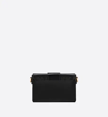 30 MONTAIGNE BOX BAG Black Box Calfskin