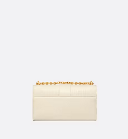 30 MONTAIGNE BAG WITH CHAIN Latte Calfskin