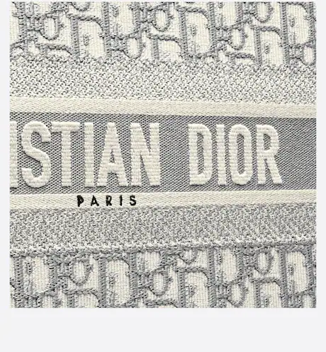LARGE DIOR BOOK TOTE Gray Dior (42 x 35 x 18.5 cm)