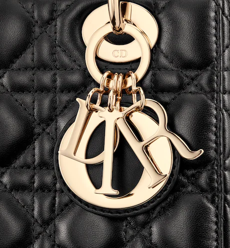 SMALL LADY DIOR MY BAG Black