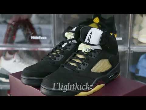 Air Jordan 5 Retro SP A Ma Mani茅re Black (LN5 A1)