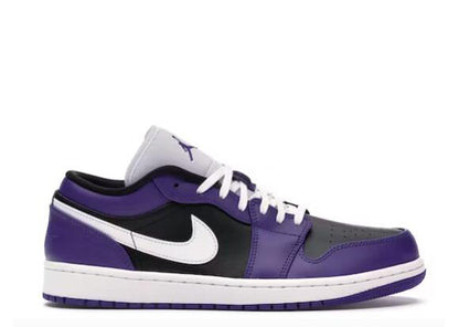 Air Jordan 1 Low Retro Court Purple Black 2020