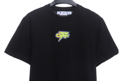 0W deformable 3D color graffiti arrow short sleeves