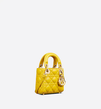 MICRO LADY DIOR BAG Yellow