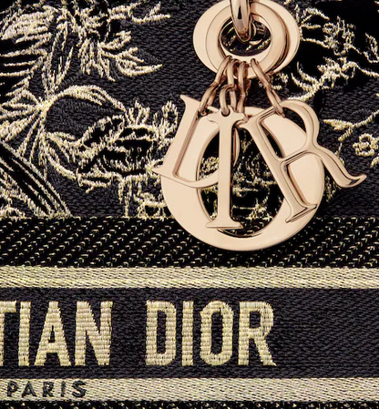 LADY D-LITE BAG Black Dior with