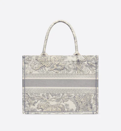 DIOR BOOK TOTE Gray Toile de (36 x 27.5 x 16.5 cm)