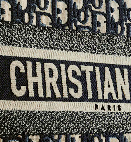 LARGE DIOR BOOK TOTE Blue Dior (42 x 35 x 18.5 cm)