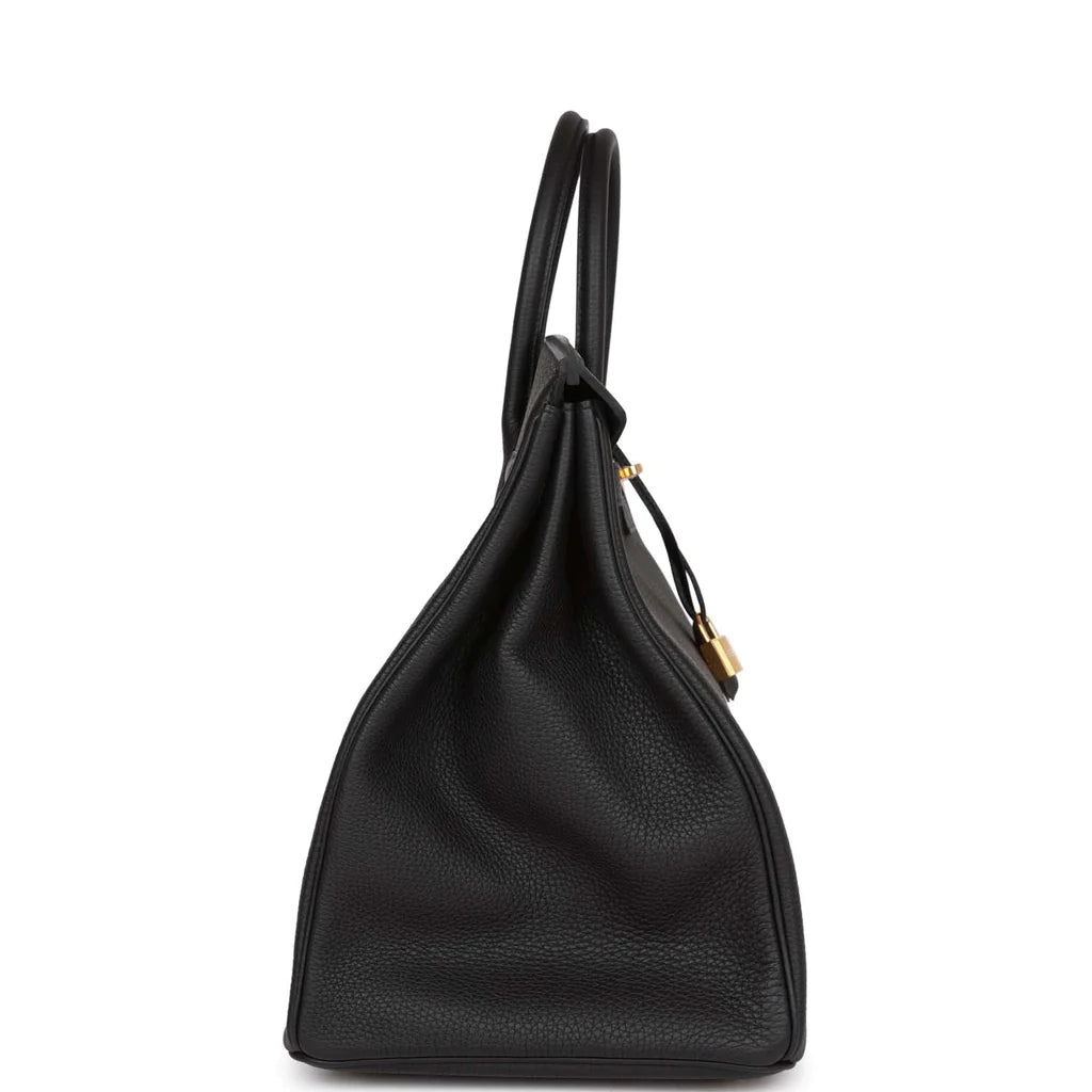 Hermès Birkin 40 Black Togo Gold Hardware