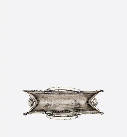 LARGE DIOR BOOK TOTE Latte Toile de (42 x 35 x 18.5 cm)