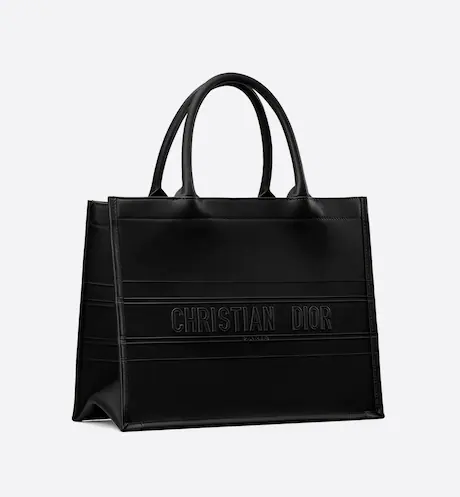 DIOR BOOK TOTE Black Calfskin (36 x 27.5 x 16.5 cm) AYOJ4OXI