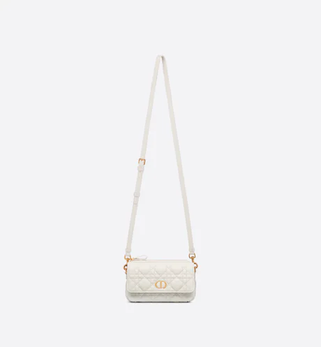 DIOR CARO POUCH Latte
