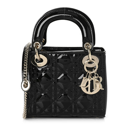 CHRISTIAN DIOR Mini Lady Dior Black