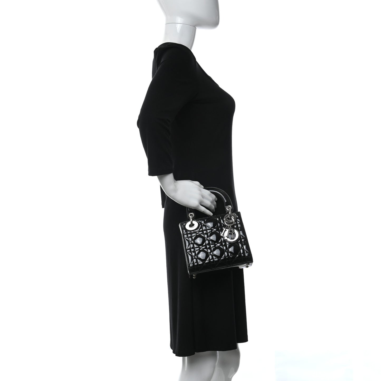 CHRISTIAN DIOR Mini Lady Dior Black