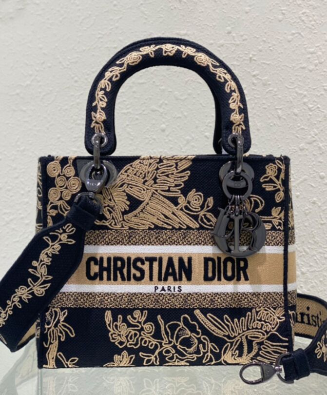 Dior Lady D-Lite Bag Black