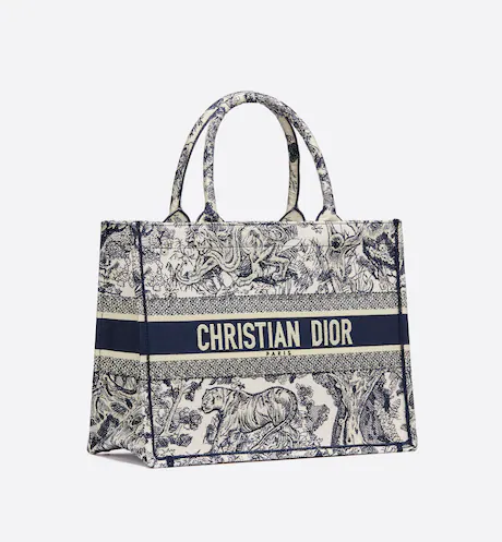 DIOR BOOK TOTE Blue Toile de (36 x 27.5 x 16.5 cm) YYFCQJ5G