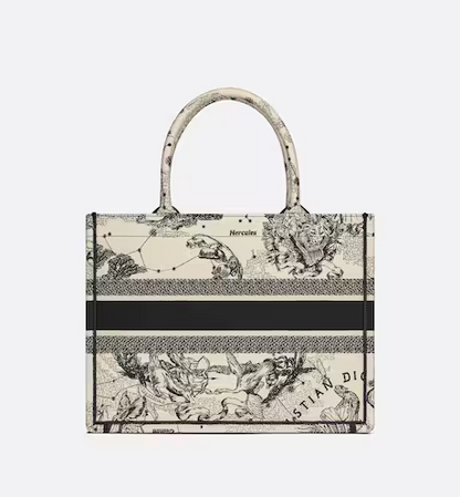 DIOR BOOK TOTE Latte (36 x 27.5 x 16.5 cm)