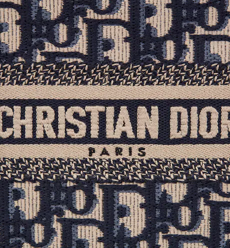 MINI DIOR BOOK TOTE PHONE BAG Blue Dior (13 x 18 x 5 cm)