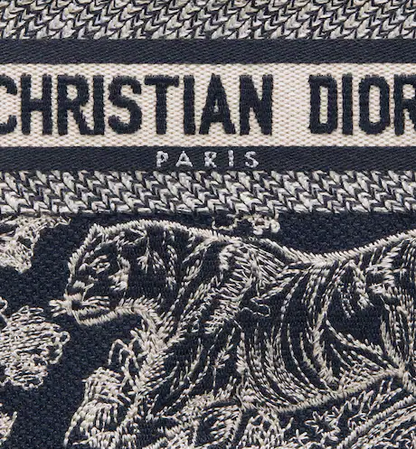 MINI DIOR BOOK TOTE PHONE BAG Blue Toile de (13 x 18 x 5 cm) 6JUAIRWQ