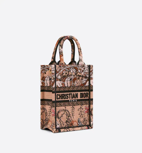 MINI DIOR BOOK TOTE PHONE BAG Powder Pink Dior (13 x 18 x 5 cm)