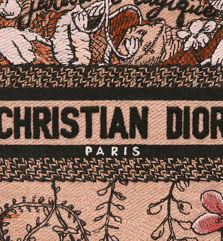 MINI DIOR BOOK TOTE PHONE BAG Powder Pink Dior (13 x 18 x 5 cm)