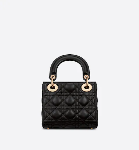 MINI LADY DIOR BAG Black