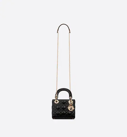 MINI LADY DIOR BAG Black