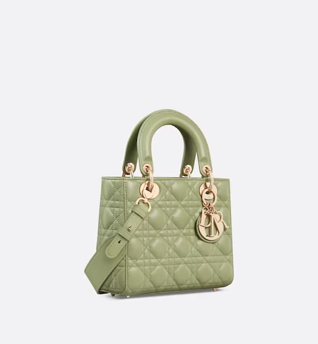 SMALL LADY DIOR MY BAG Ethereal Green